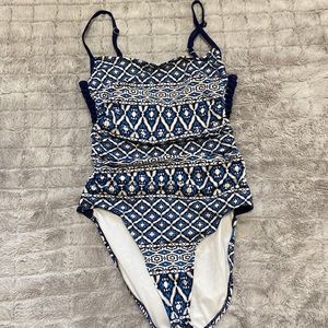 One piece bathing suit